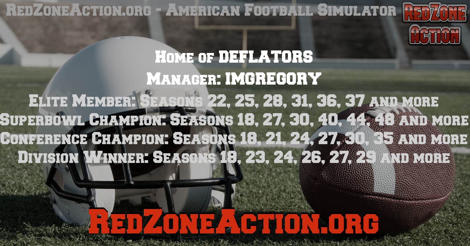Deflators - American Football Management Simulator Browsergame ...